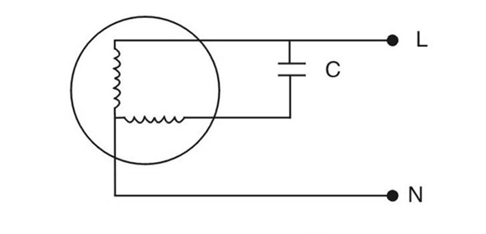 CBB60電容器典型應用電路圖